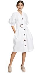 Isa Arfen Full Sleeve Button Down Dress