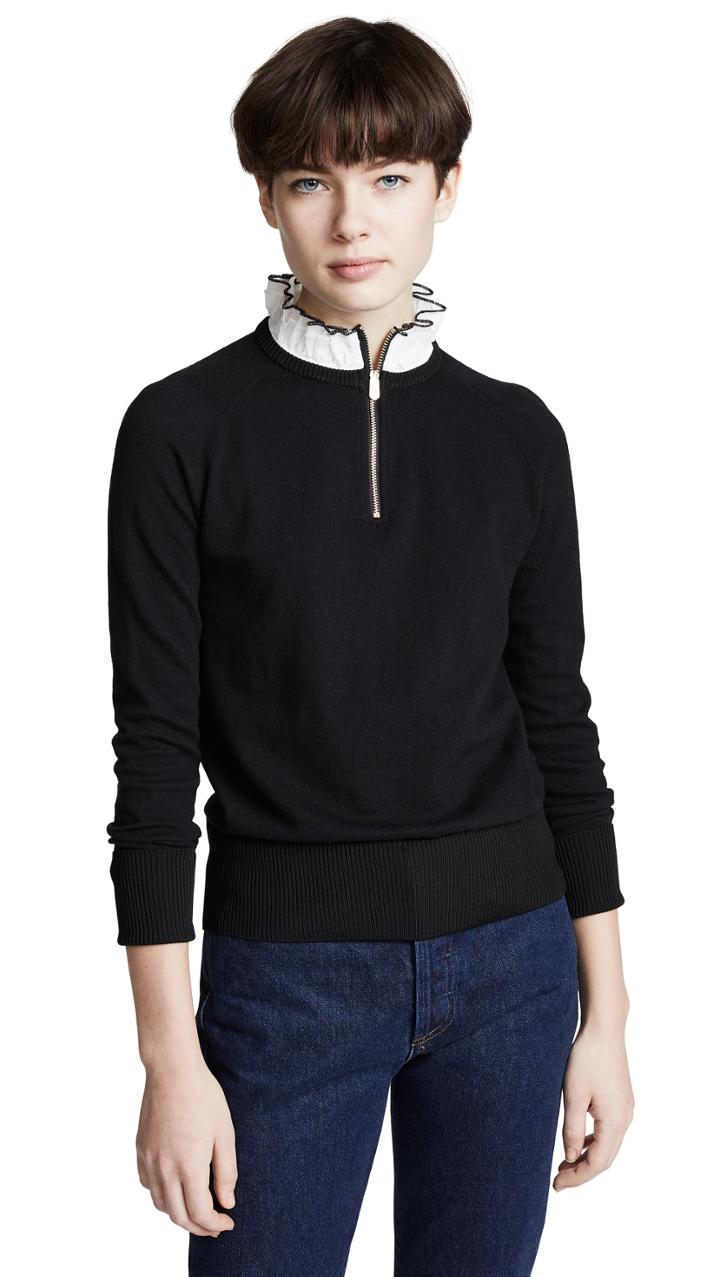Scotch Soda Maison Scotch Half Zip Sweater