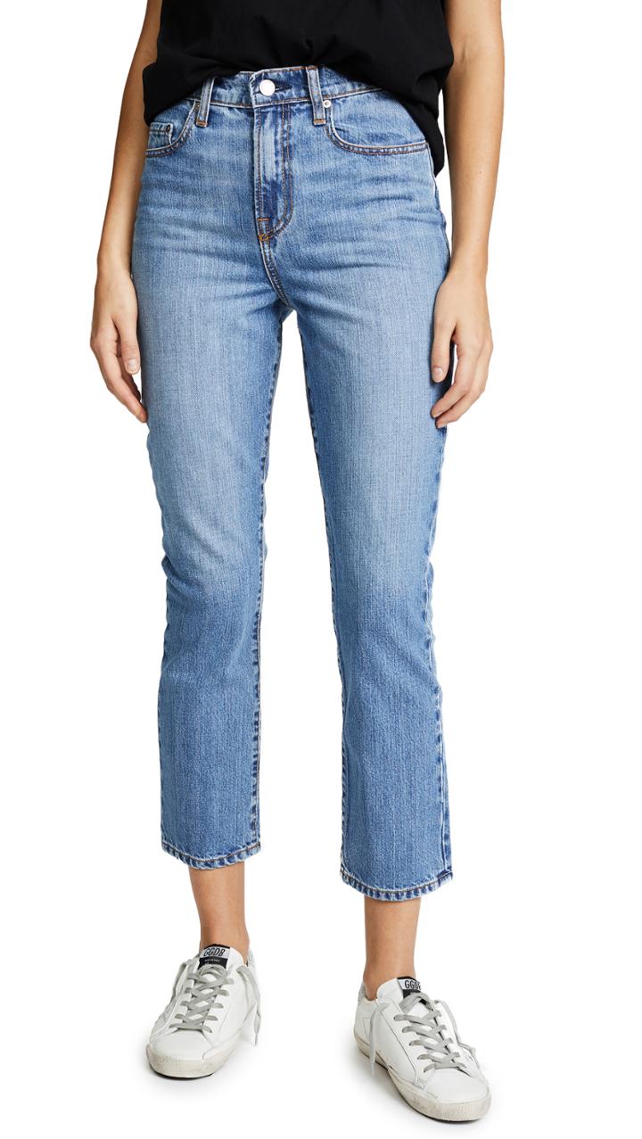 Nobody Denim The Charlotte Tailored Straight Leg Jeans