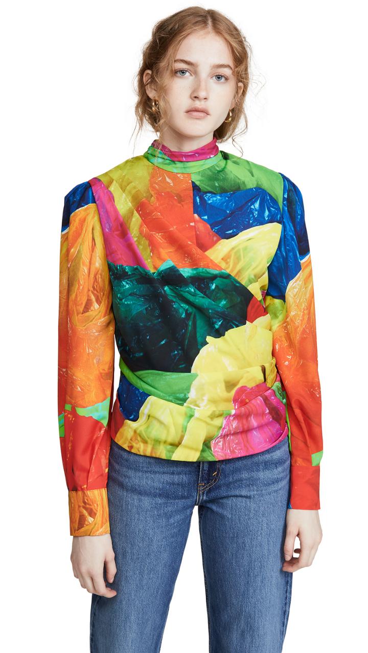 Msgm Printed Top