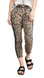Pam Gela Leopard Pants With Sash