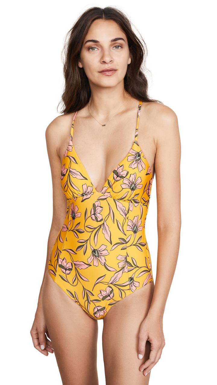 Splendid Golden Girls One Piece Swimsuit