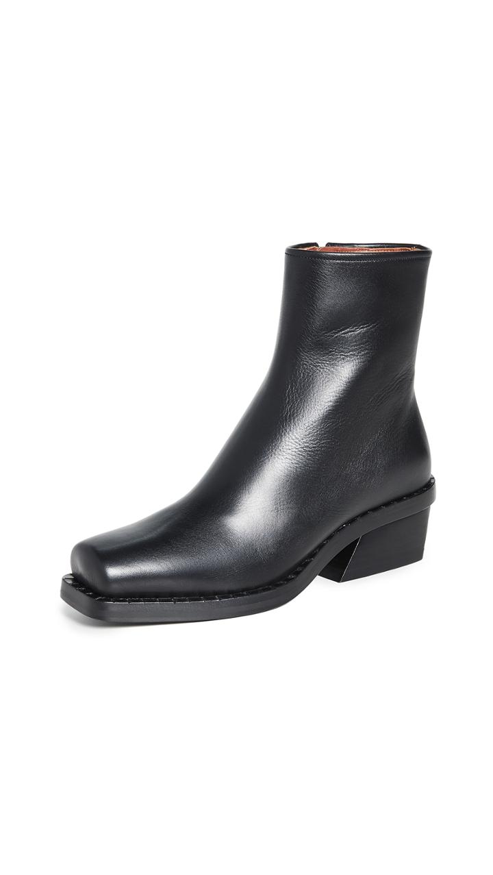 Proenza Schouler Box Toe Booties