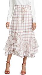 Lee Mathews Holly Ruffle Skirt