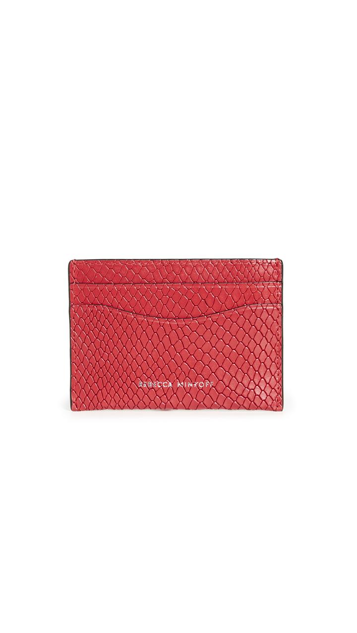 Rebecca Minkoff Embossed Card Case