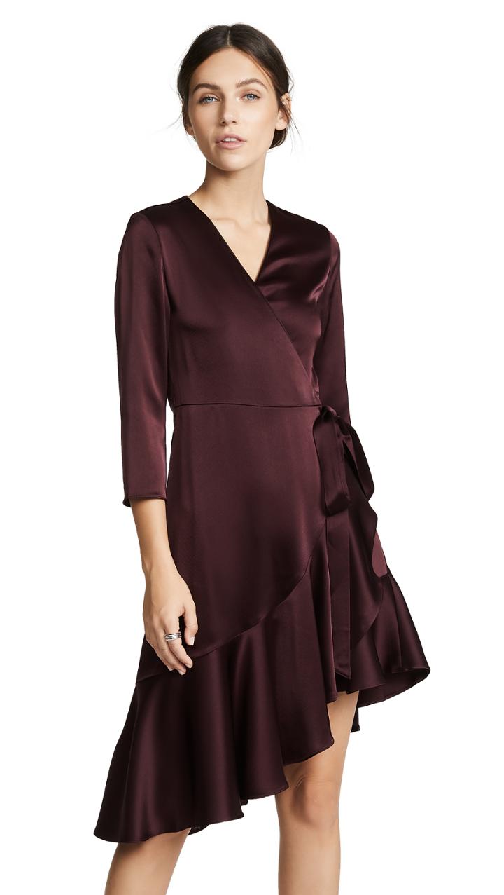 Edition10 Asymmetrical Ruffle Dress