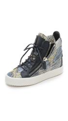 Giuseppe Zanotti High Top Zip Sneakers