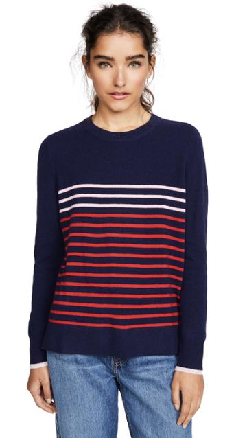 South Parade Stripe Cashmere Sweater