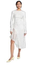 Walk Of Shame White Sequins Dress
