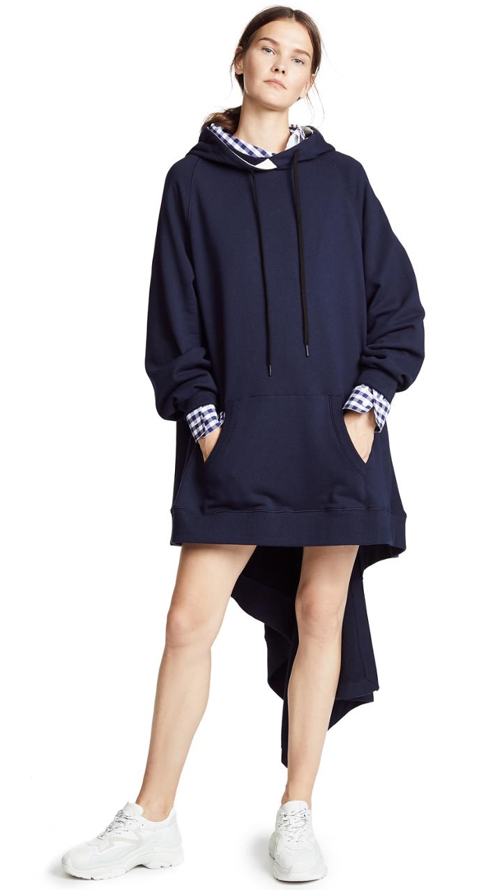 Monse Hero Cape Hoodie