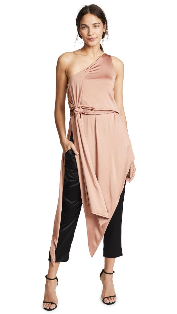Michelle Mason Bodysuit Dress