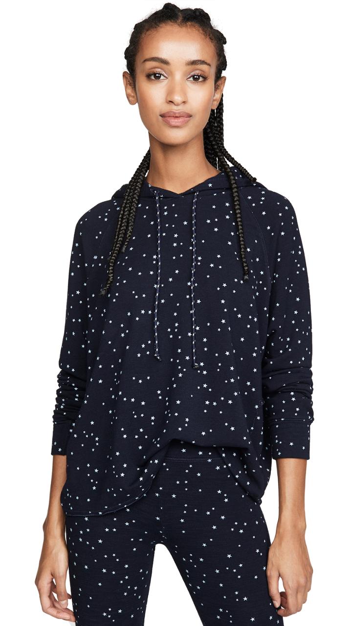 Sundry Stars Raw Edge Hoodie