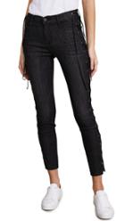 Frame Le High Skinny Lace Up Side Jeans
