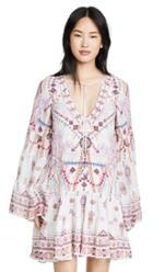 Camilla A Line Gathered Panel Dress