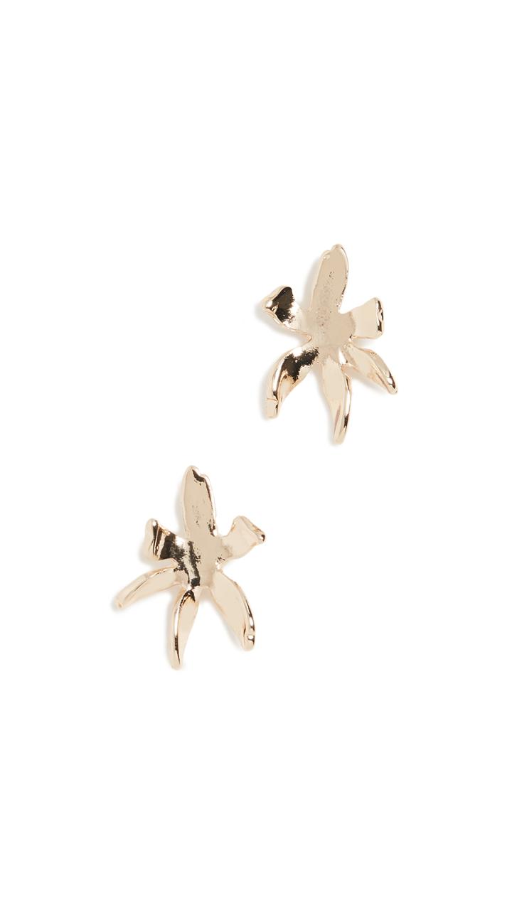 Lele Sadoughi Waterlily Stud Earrings