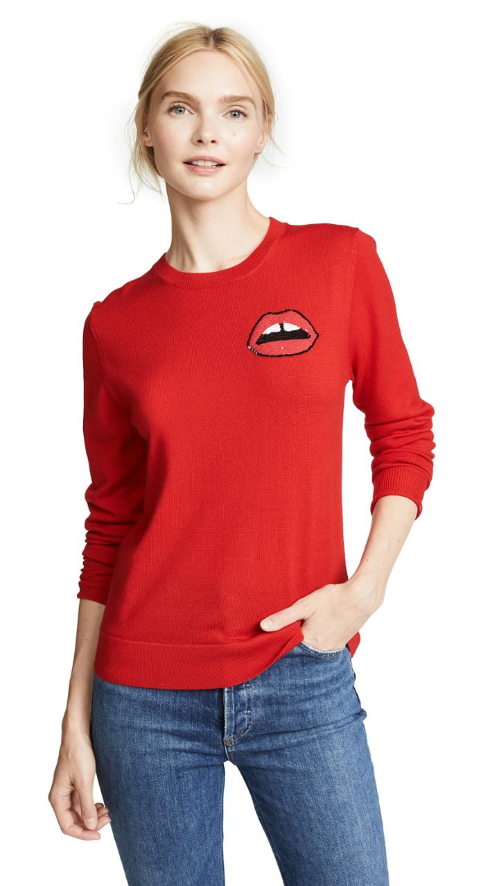 Markus Lupfer Tracey Lip Pullover