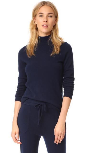 Bop Basics Mock Neck Cashmere Sweater