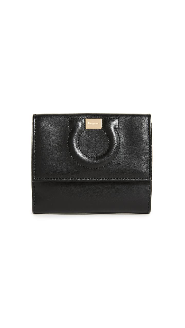 Salvatore Ferragamo Gancio City Flap Wallet