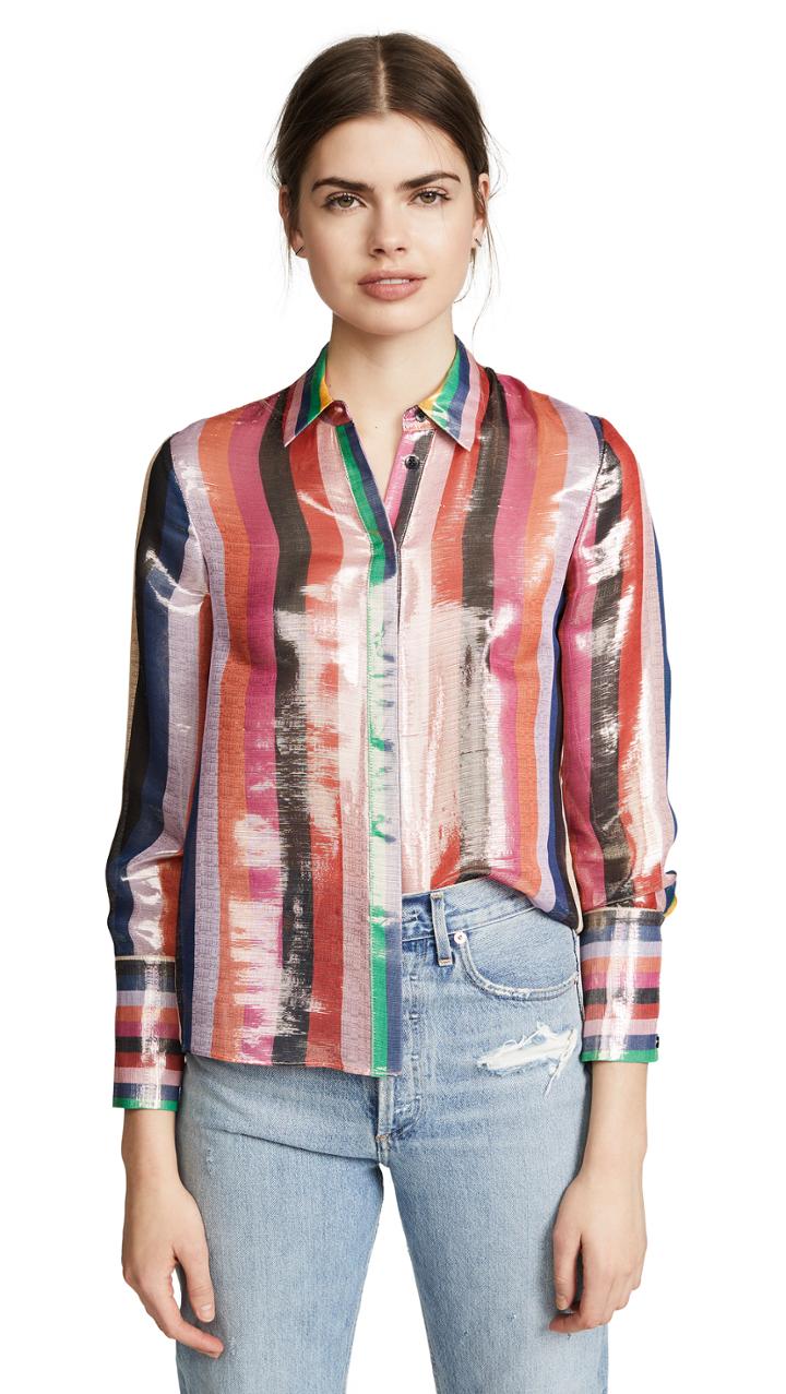 Alice Olivia Willa Blouse