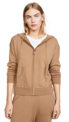 Nili Lotan Emmaline Zip Front Cashmere Hoodie