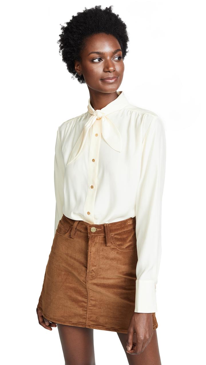 Edition10 Tie Neck Blouse