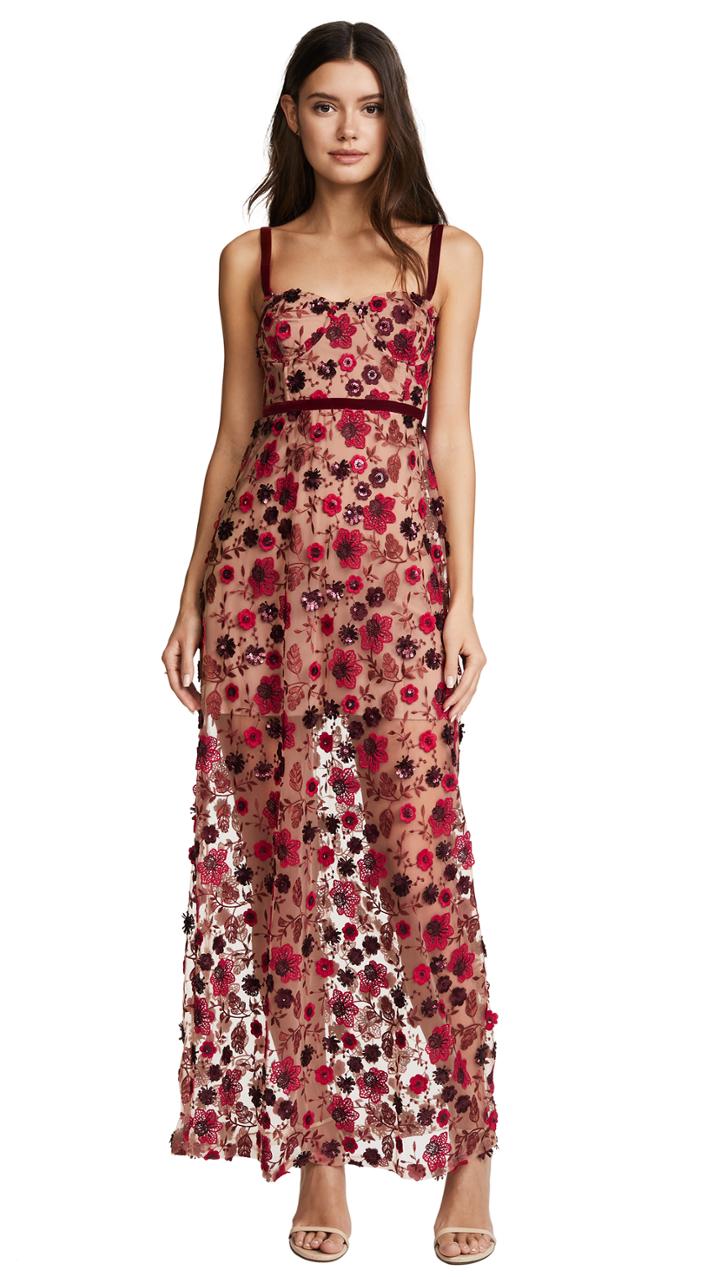 For Love Lemons Beatrice Strappy Maxi Dress