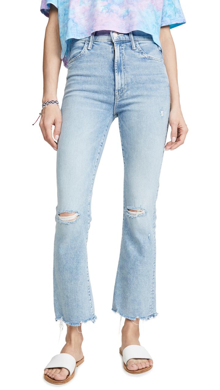 Mother The Hustler Ankle Chew Jeans