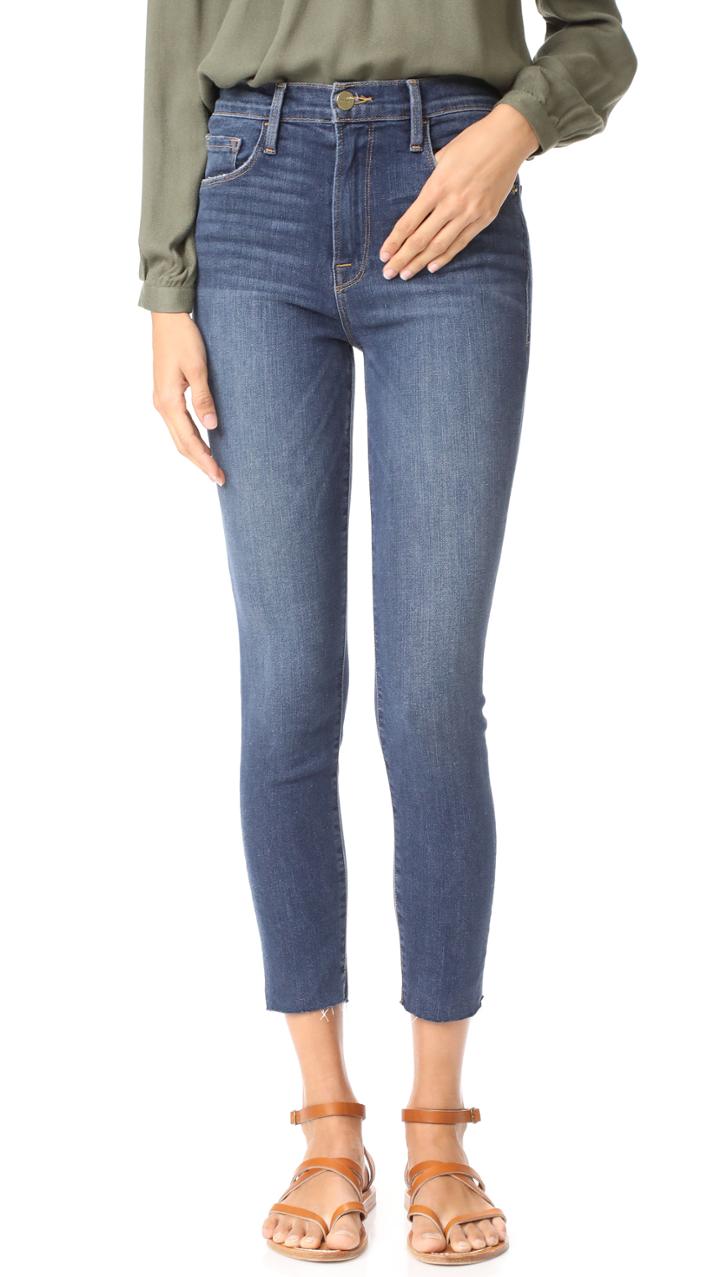 Frame Ali High Rise Skinny Cigarette Jeans