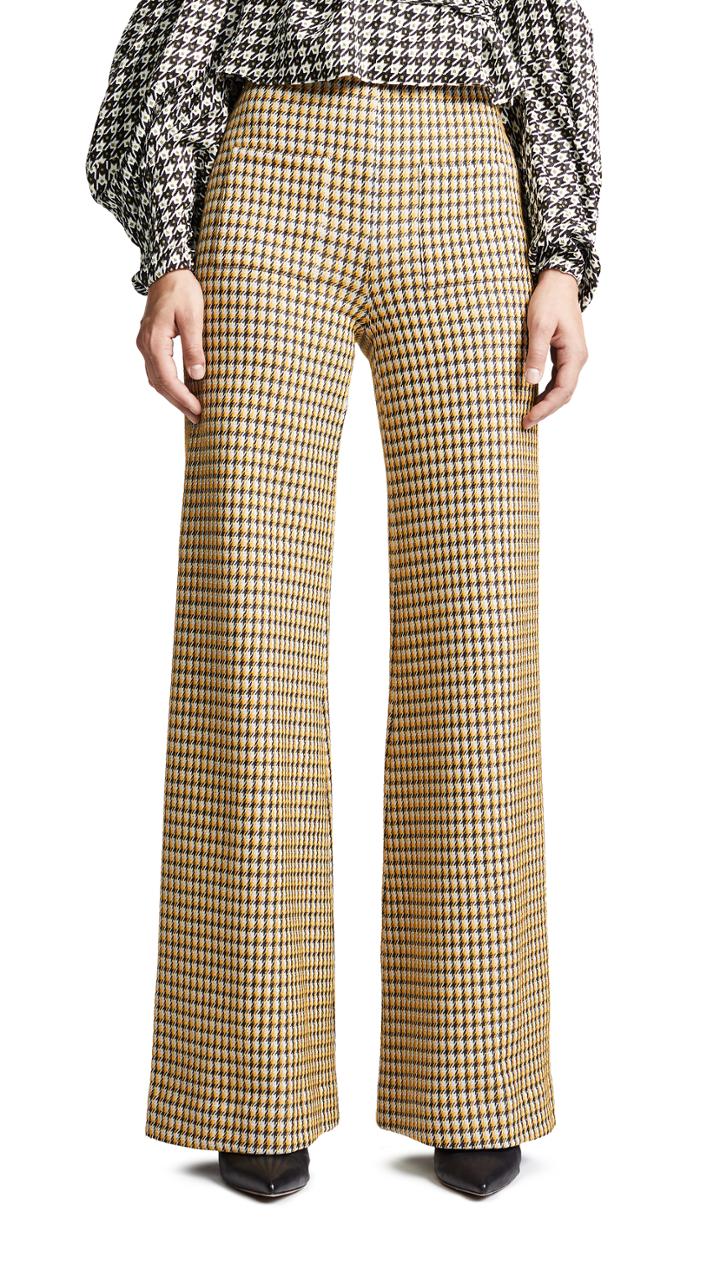 Hellessy Luc Wide Leg Pants With Patch Pockets