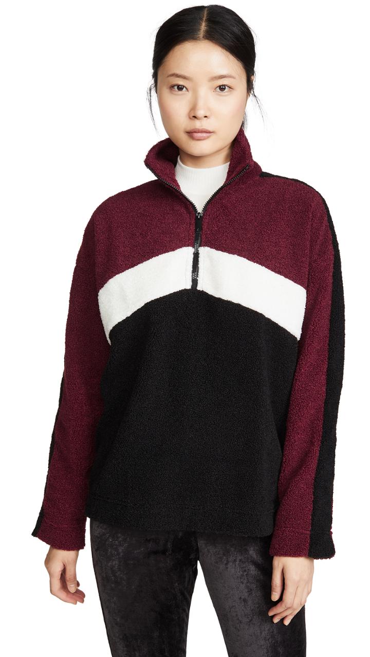 Alala Chalet Sherpa Quarter Zip Sweatshirt
