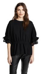 Preen By Thornton Bregazzi Scarlet Sweatshirt