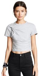 T By Alexander Wang Twist Short Sleeve Tee