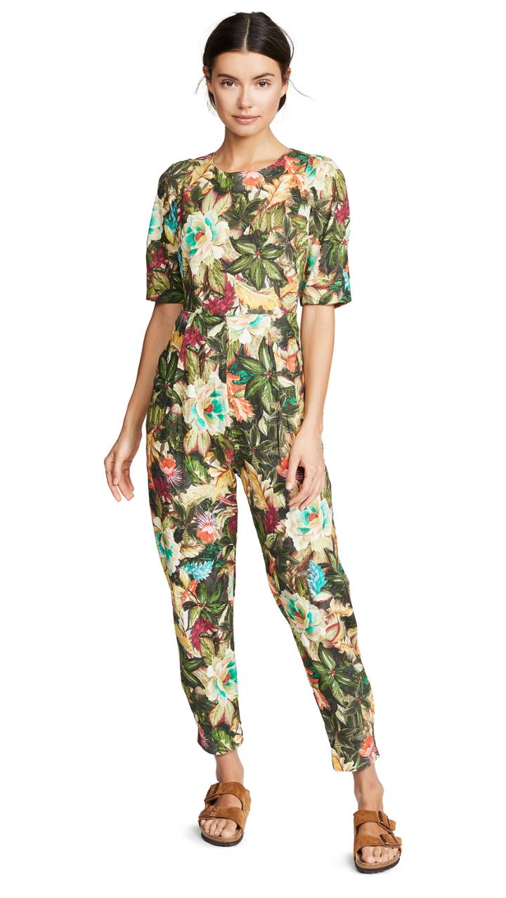 Farm Rio Garden Dreams Jumpsuit