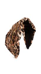 Namjosh Dark Leopard Embellished Headband