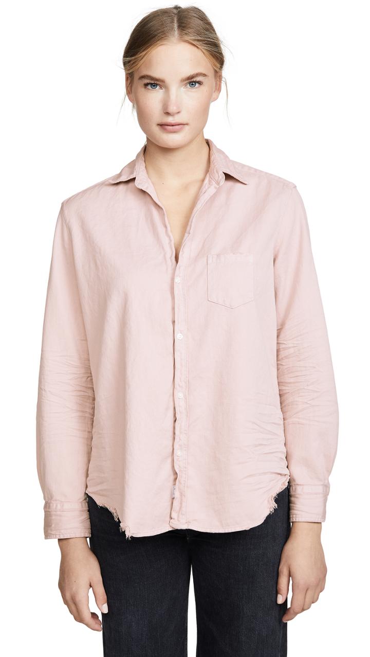 Frank Eileen Eileen Denim Button Down Shirt