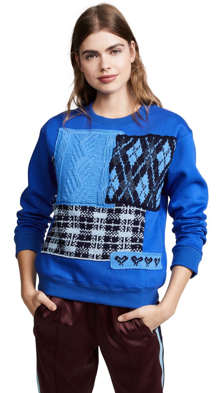 Michaela Buerger Plaid Sweater