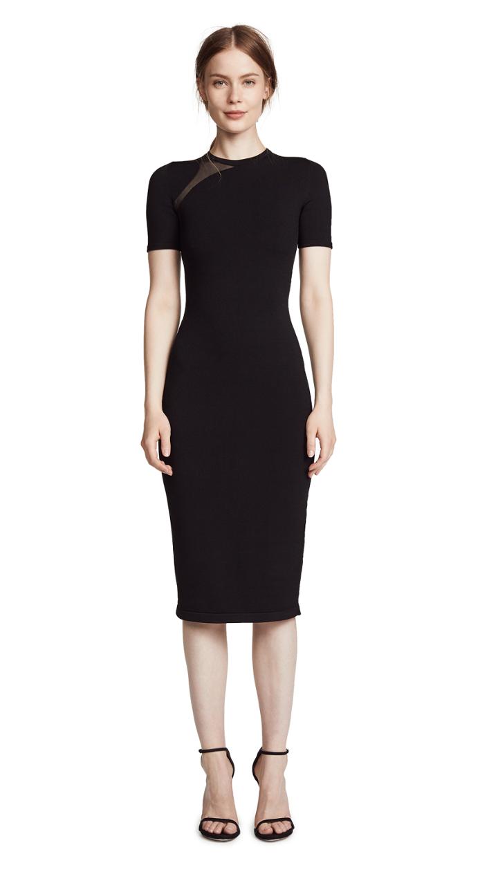 Cushnie Et Ochs Dress With Sheer Cutout