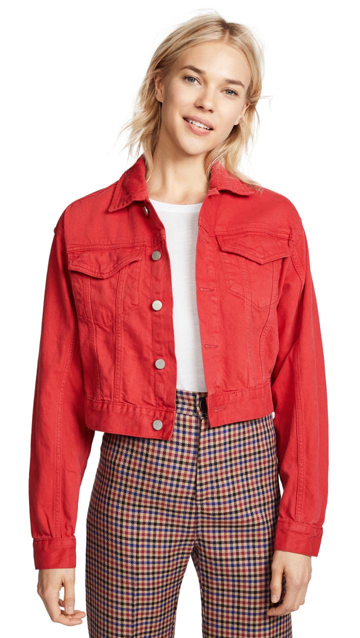 Dl1961 Annie Cropped Denim Jacket
