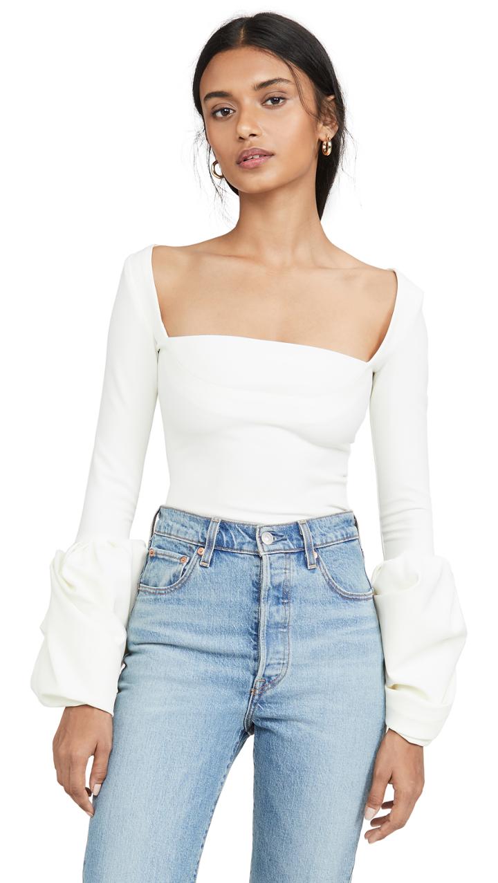 A W A K E Artemon Sleeve Detail Top