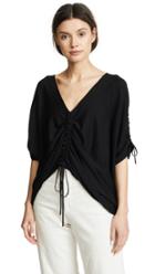 M Patmos Brooke Drawstring Poncho Tee