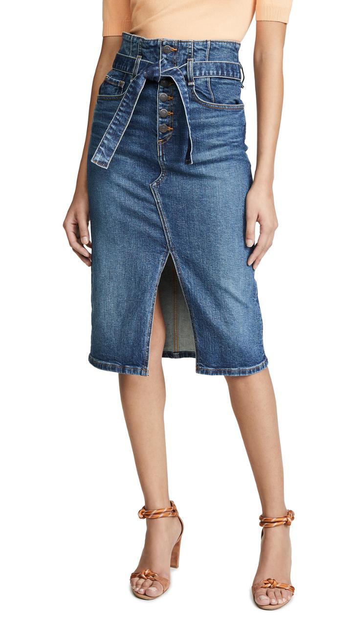 Veronica Beard Jean Denton Corset Skirt