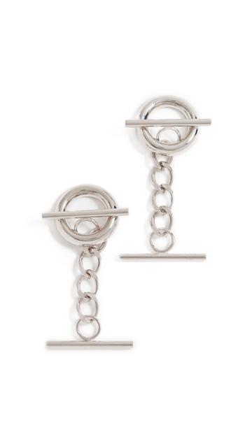 Monse Cufflink Earrings