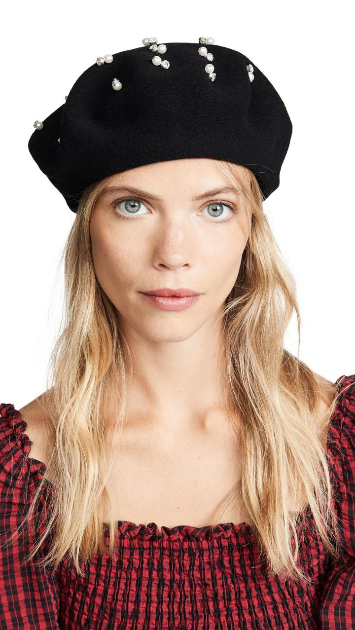 Benoit Missolin Imitation Pearl Beret