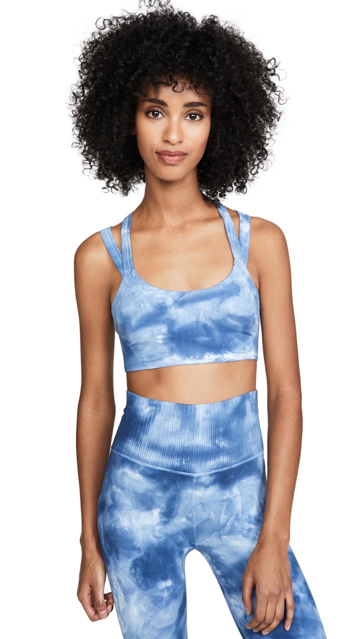 Free People On The Radar Tie Dye Sports Bra