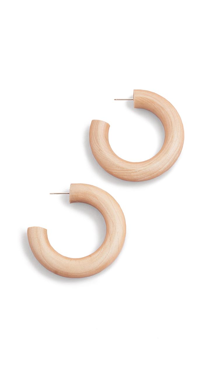 Sophie Monet The Small Pine Hoops