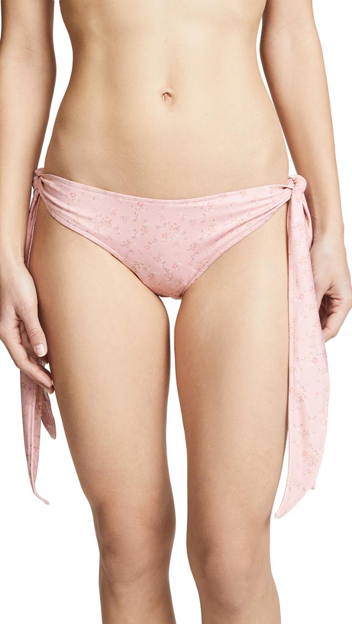 Loveshackfancy Palm Bikini Bottoms