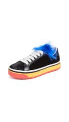 Marc Jacobs Love Empire Fur Sneakers