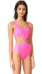 Solid Striped The Bailey Knot Front One Piece