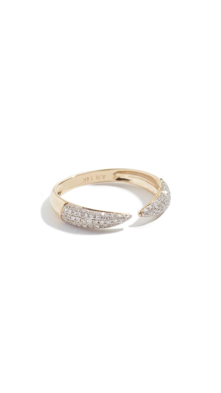 Adina Reyter 14k Pavé Claw Ring