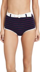 Solid Striped The Nantucket Terry Bikini Bottoms